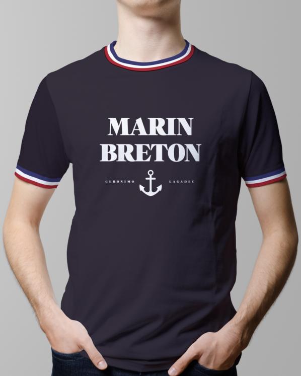Tee-shirt marin breton