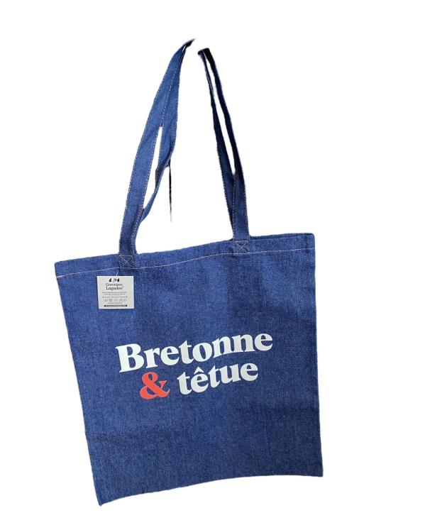 tote bag jean bretonne et têtue
